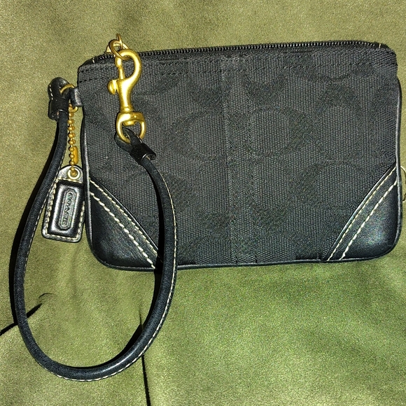 Coach Black Wristlet - Picture 2 of 6